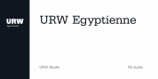 URW Egyptienne font download