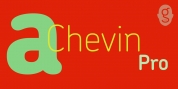 Chevin Pro font download