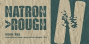 NATRON Rough font download