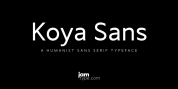 Koya Sans font download
