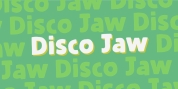 Disco Jaw font download