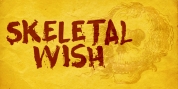 Skeletal Wish font download
