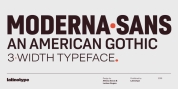 Moderna Sans font download