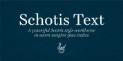 Schotis Text font download