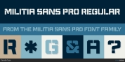 Militia Sans Pro font download