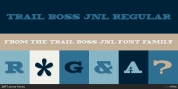 Trail Boss JNL font download