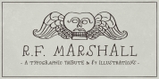 RF Marshall font download