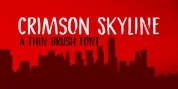 Crimson Skyline font download