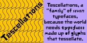 Tescellations font download