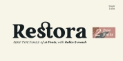 Restora font download