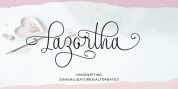 Lazortha font download