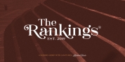 The Rankings font download