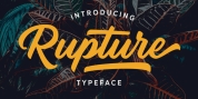 Rupture font download
