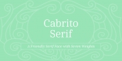 Cabrito Serif font download