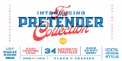 The Pretender Collection font download