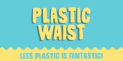 Plastic Waist font download