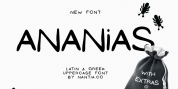 Ananias font download