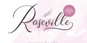 Roseville Script font download