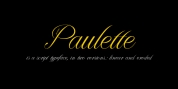 Paulette font download