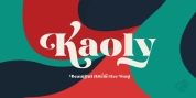 Kaoly font download