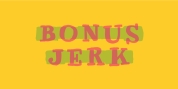 Bonus Jerk font download