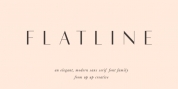 Flatline font download