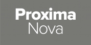 Proxima Nova font download
