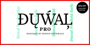 Duwal Pro font download