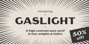 Gaslight font download