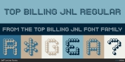 Top Billing JNL font download