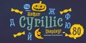 Hatter Cyrillic Display font download