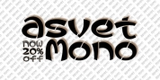 Asvet Mono font download