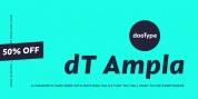 dT Ampla font download