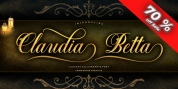 Claudia Betta font download