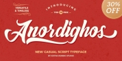 Anordighos font download