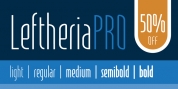 LeftheriaPRO font download