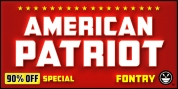 CFB1 American Patriot font download