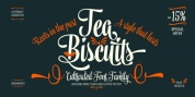 Tea Biscuit font download