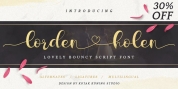 Lorden Holen font download