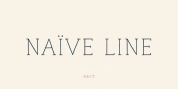 Naive Line font download