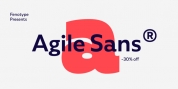Agile Sans font download
