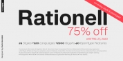 Rationell font download
