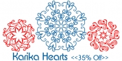 Karika Hearts font download