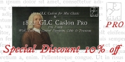 1822 GLC Caslon Pro font download