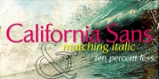California Sans font download