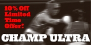 Champ Ultra font download