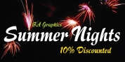 Summer Nights font download