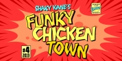 Funky Chicken Town font download