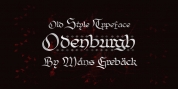 Odenburgh font download