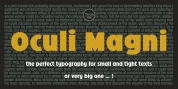 Oculi Magni font download